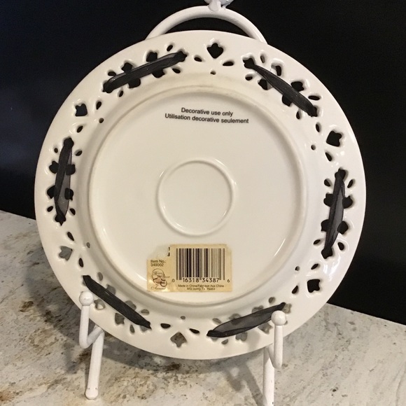 Decorative rooster plate - Picture 3 of 3